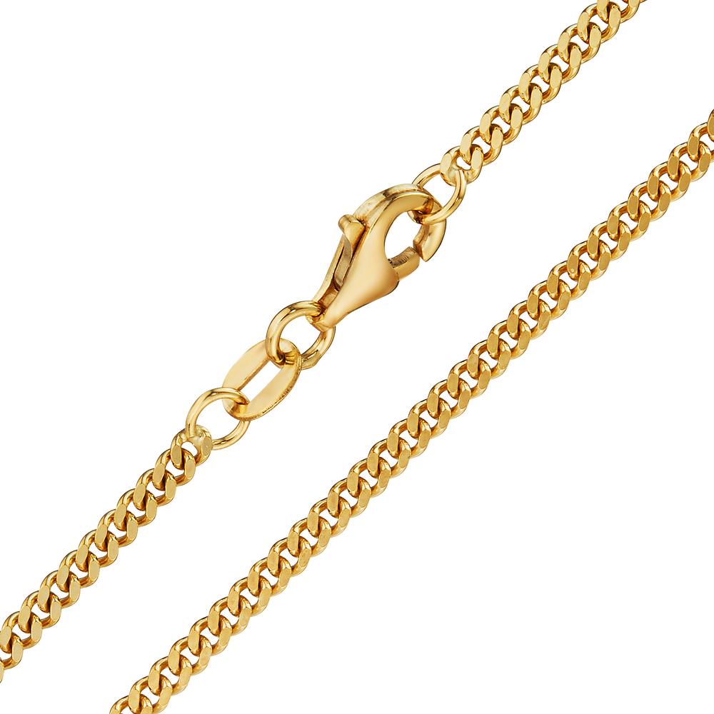 Halsband 750/18 K gult guld 50 cm