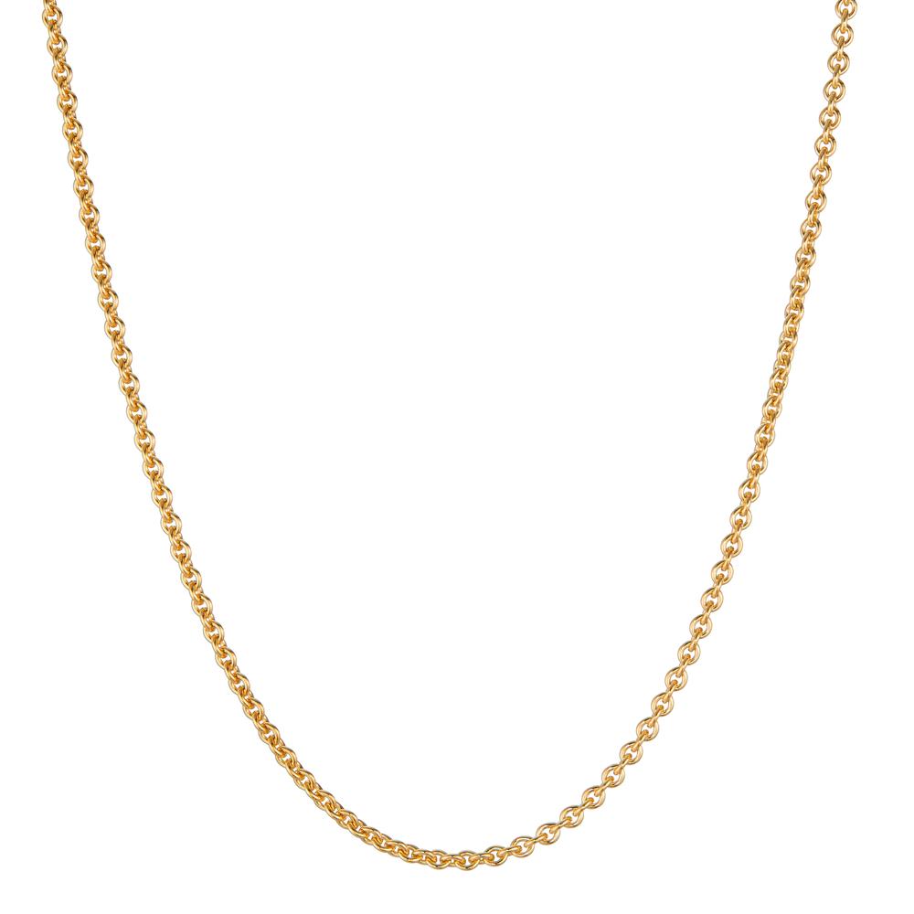 Halsband 750/18 K gult guld 42 cm