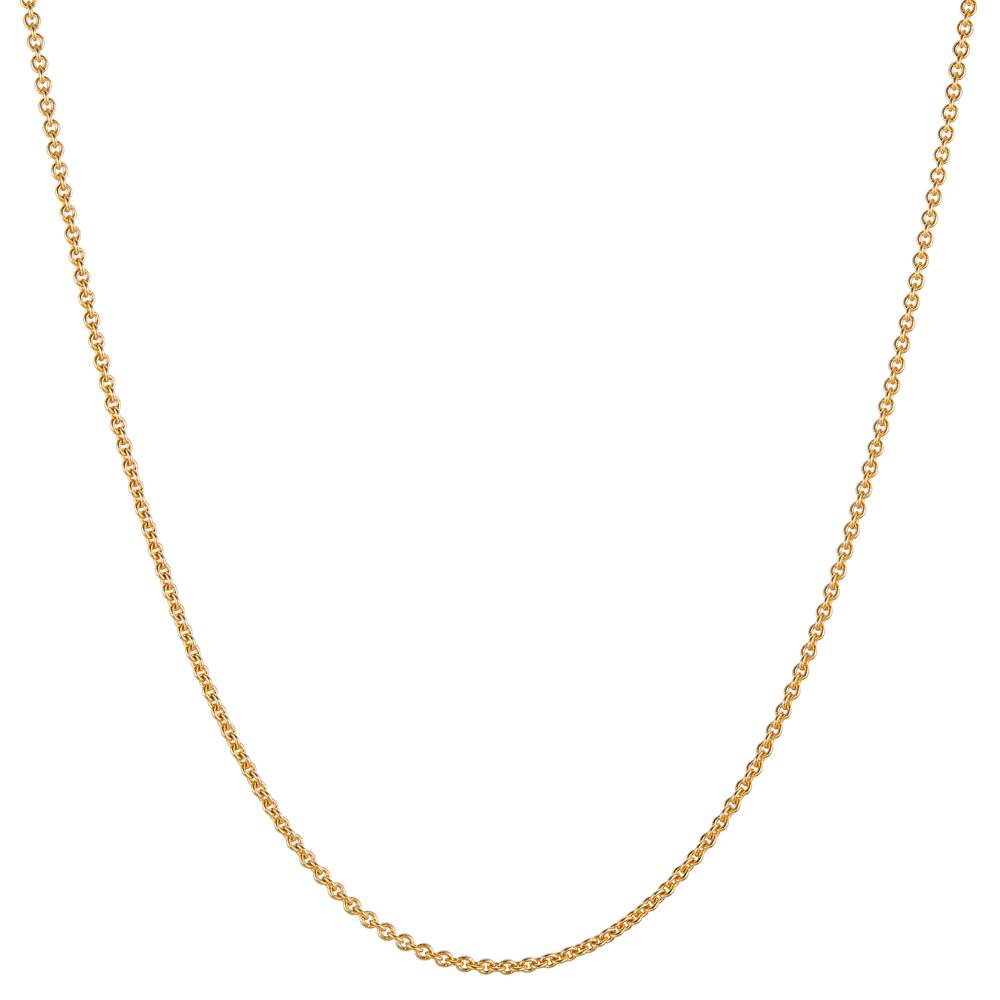 Halsband 750/18 K gult guld 42 cm