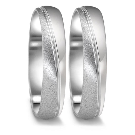 Partnerring 750/18 K vitguld