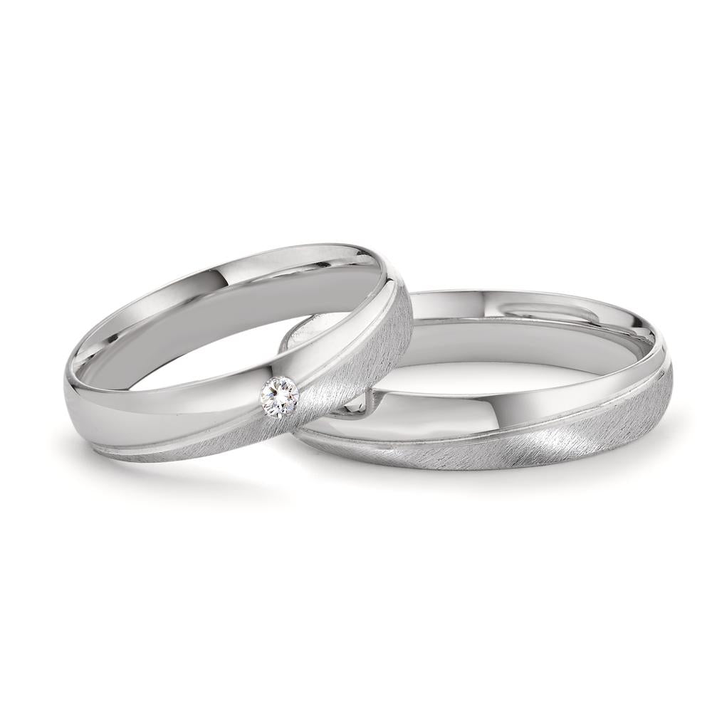Partnerring 750/18 K vitguld