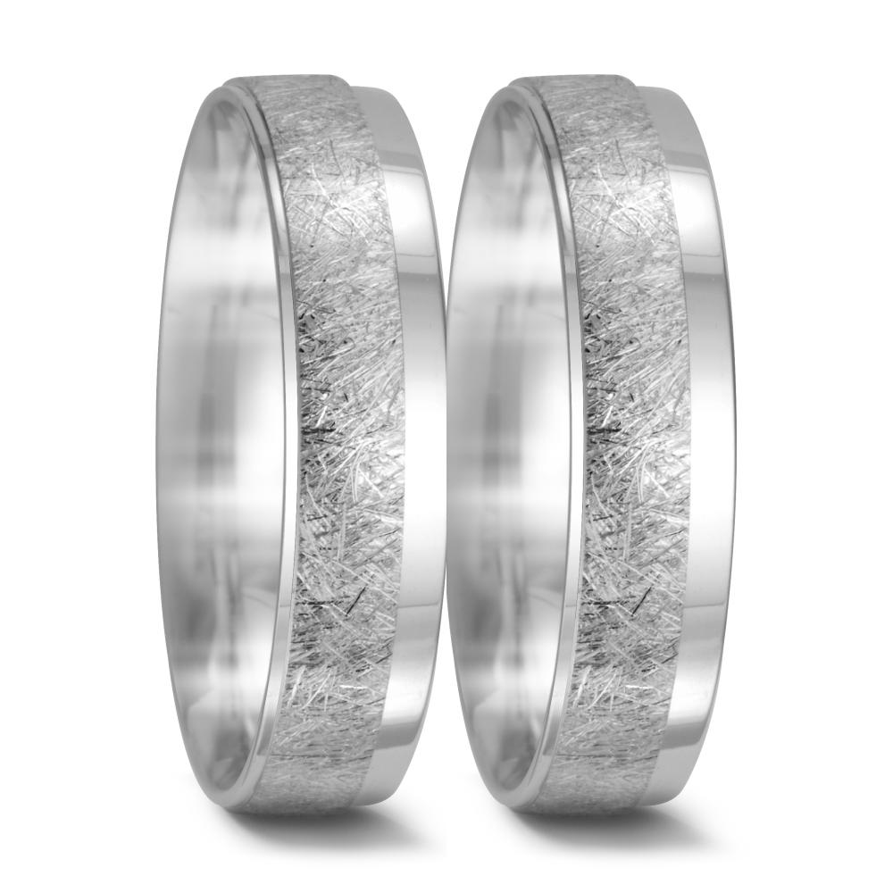 Partnerring 750/18 K vitguld
