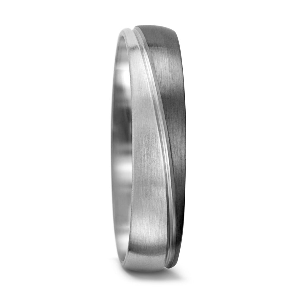 Partnerring 500 palladium, 375/9 K vitguld