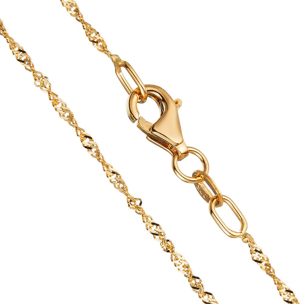 Halsband 375/9 K gult guld