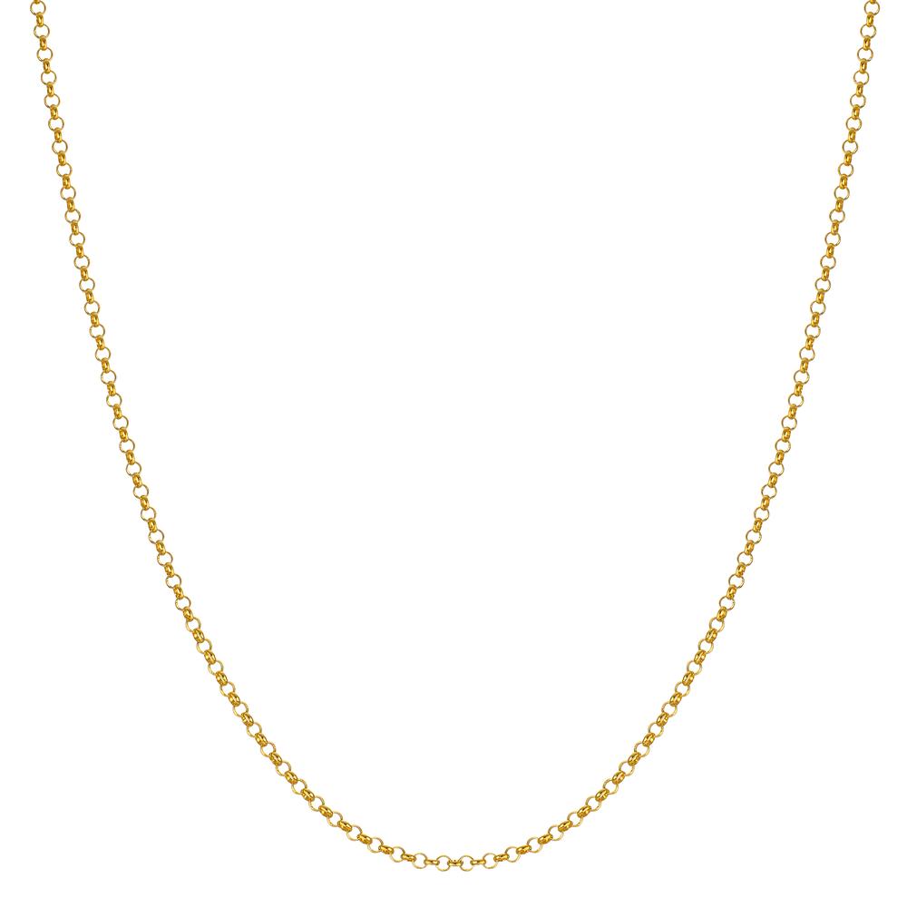Halsband 750/18 K gult guld 42 cm