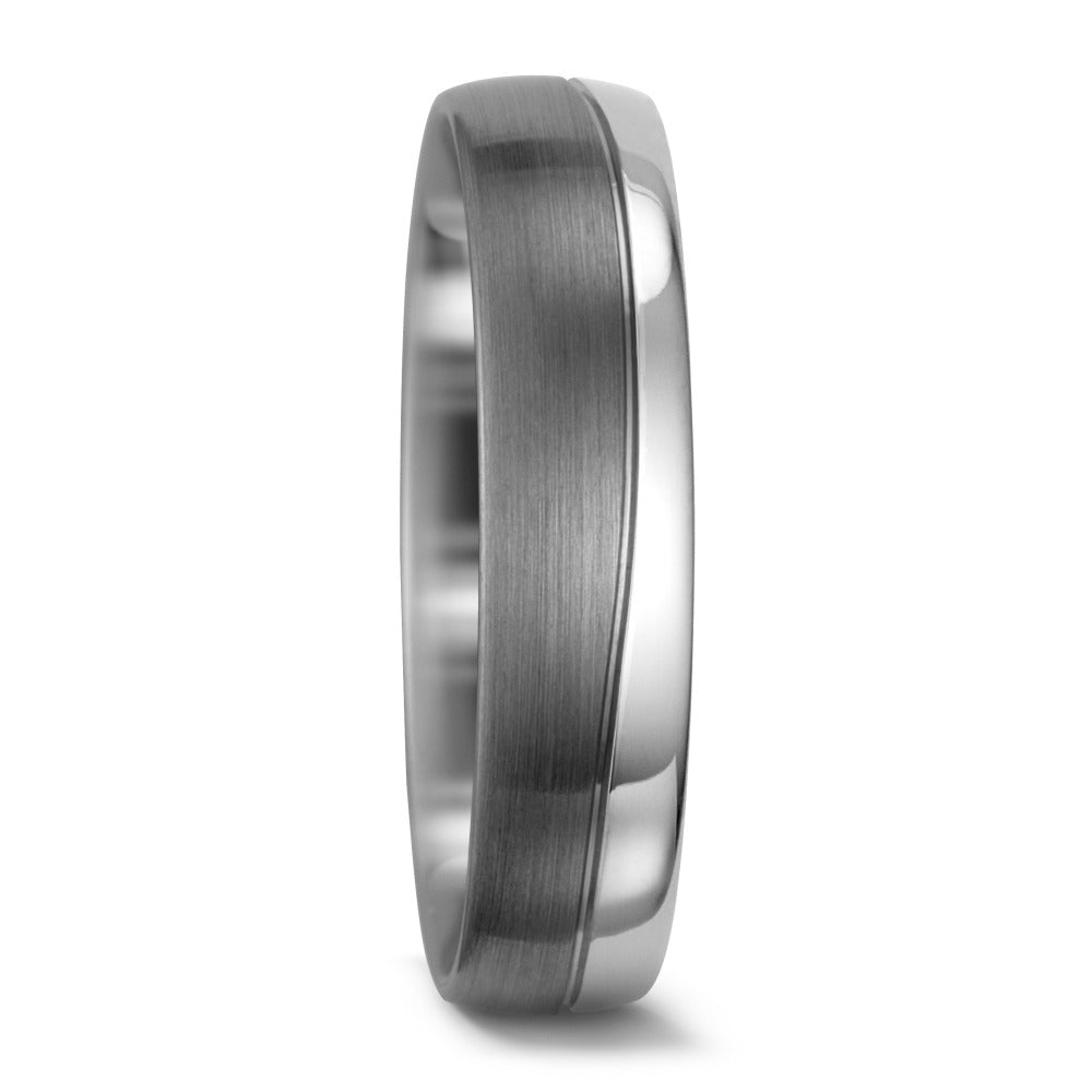 Partnerring 585/14 K vitguld, 500 palladium