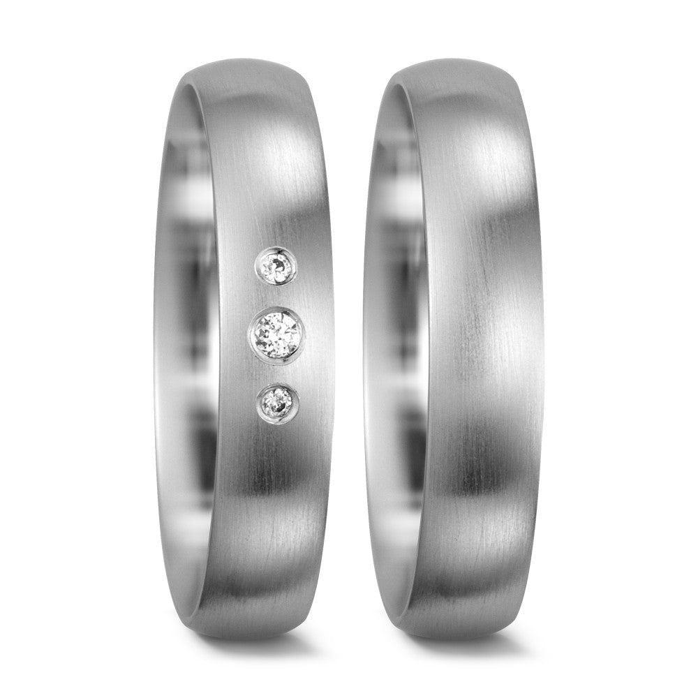 Partnerring 750/18 K vitguld