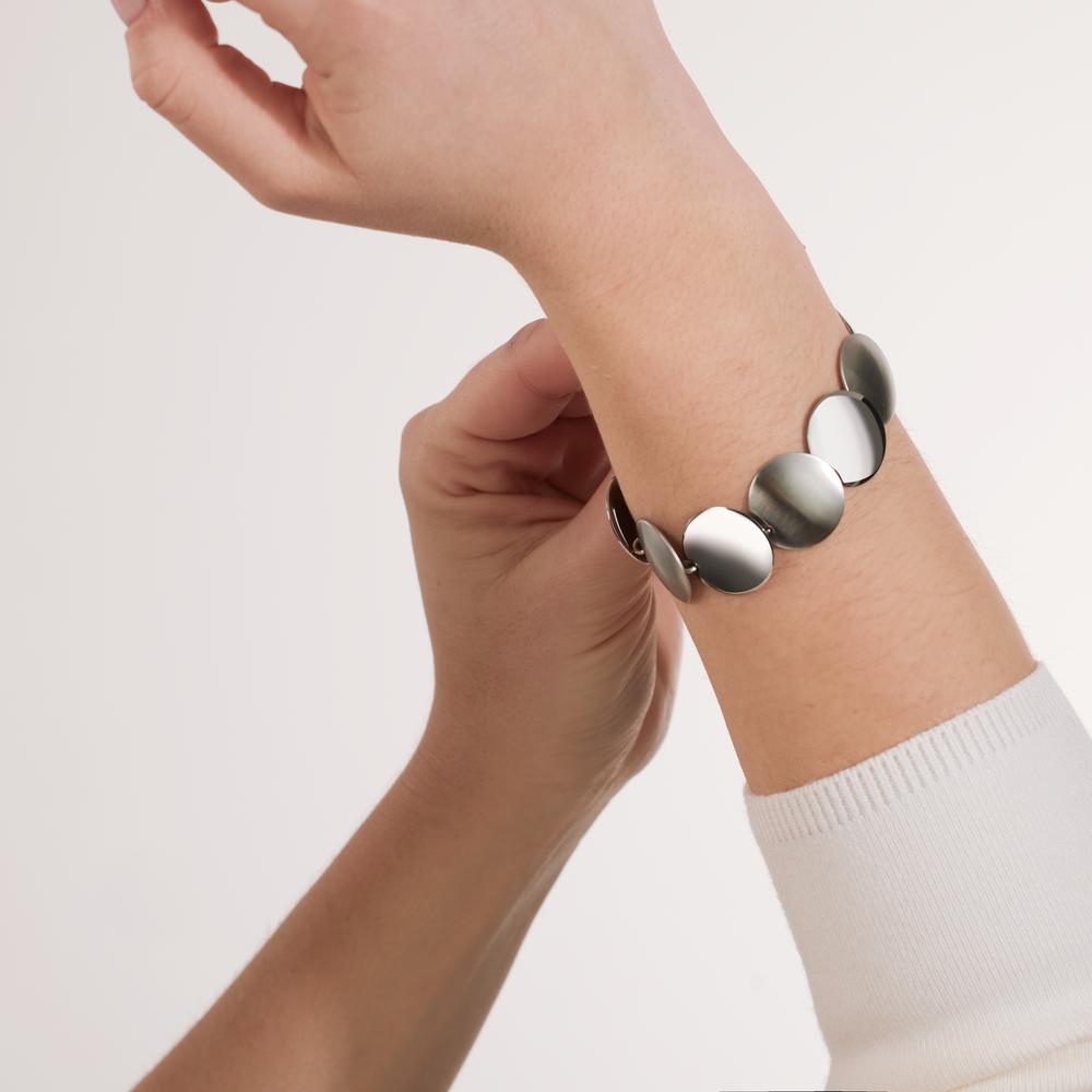 Armband rostfritt stål 18 cm