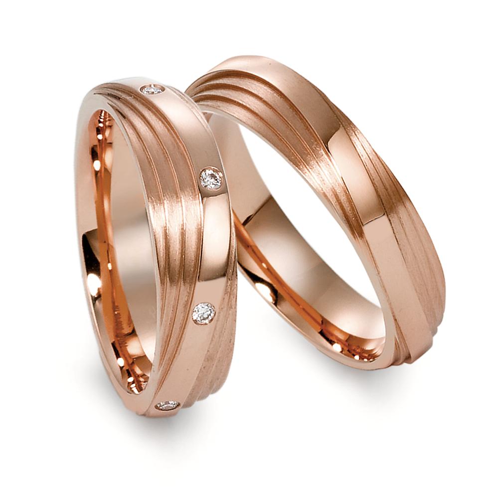 Partnerring 750/18 K roséguld