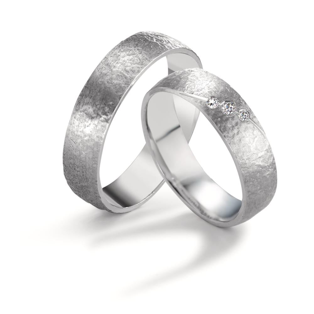 Partnerring 750/18 K vitguld