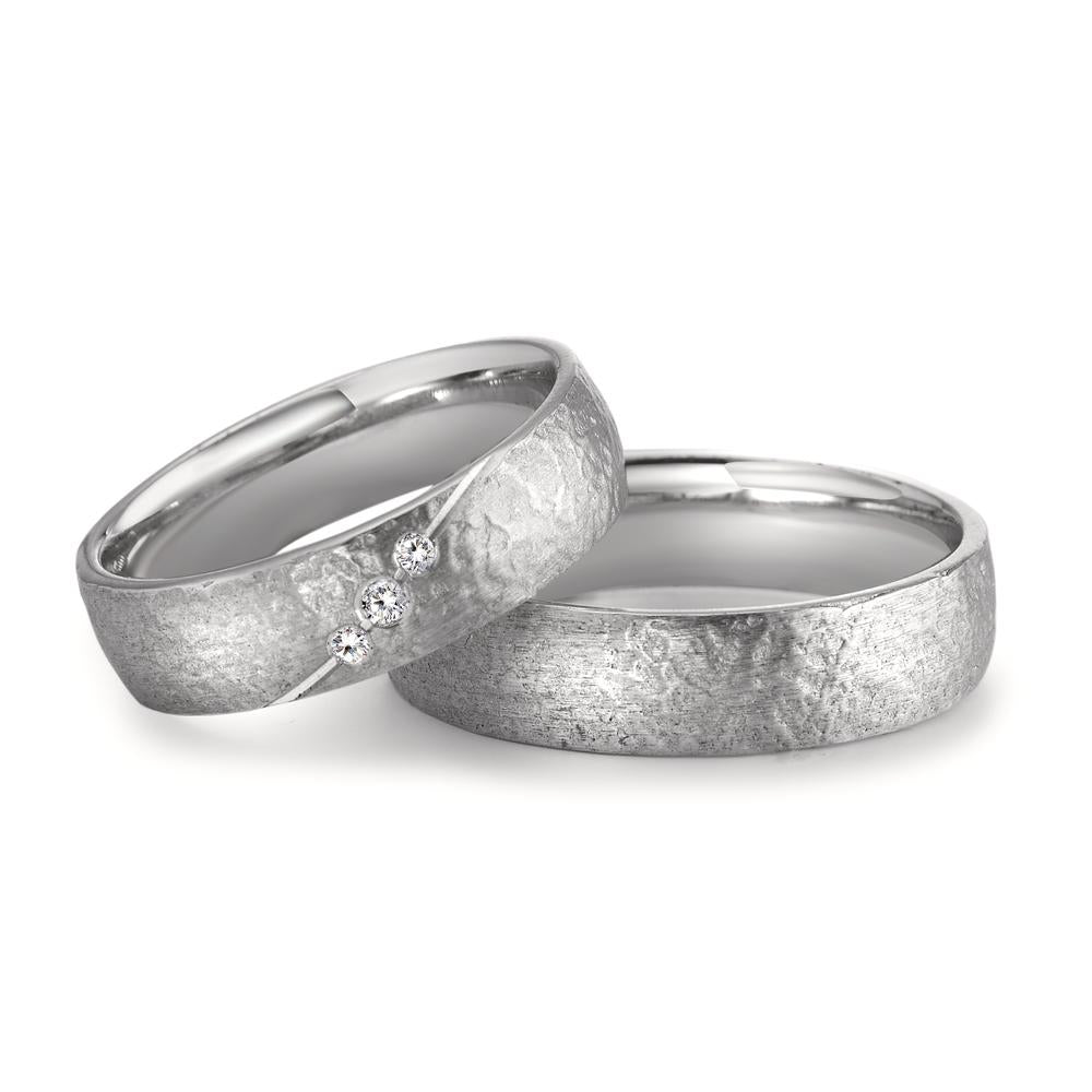 Partnerring 750/18 K vitguld