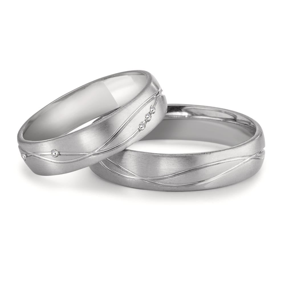 Partnerring 750/18 K vitguld