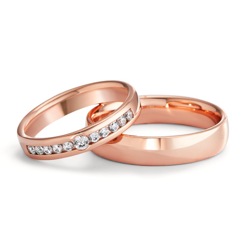 Partnerring 750/18 K rött guld