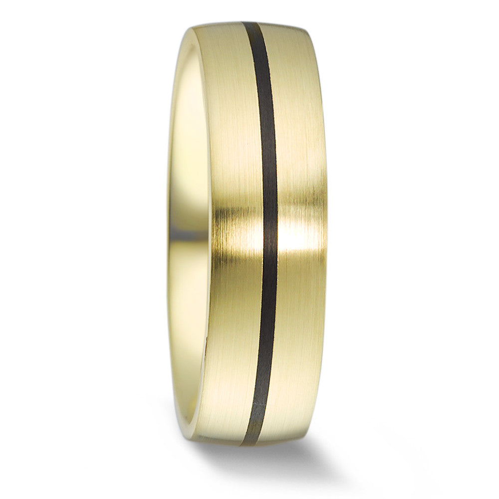 Partnerring 585/14 K gult guld, Kol