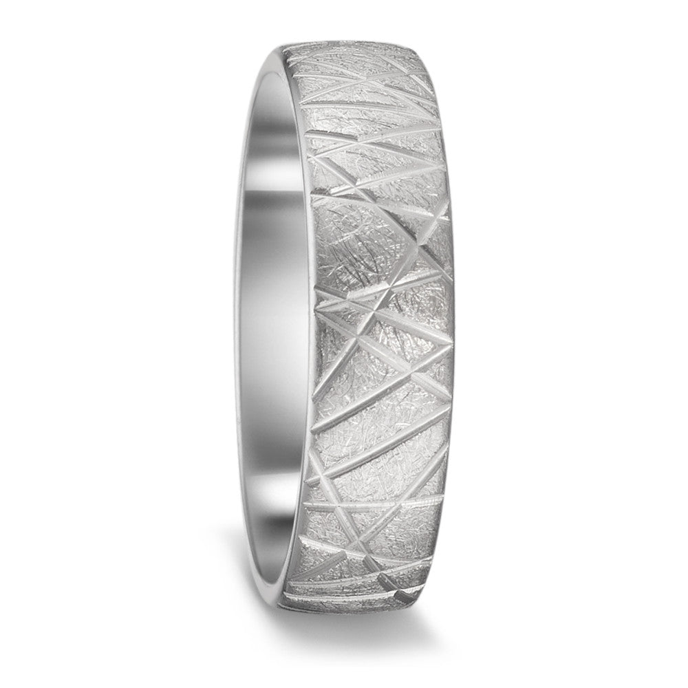 Partnerring 750/18 K vitguld utan sten