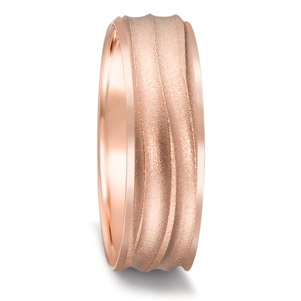 Partnerring 750/18 K rött guld