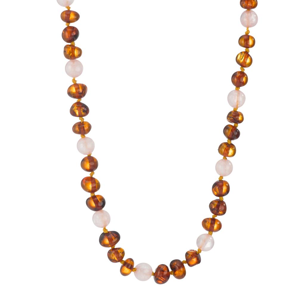 Collier bärnsten 34 cm Ø6 mm