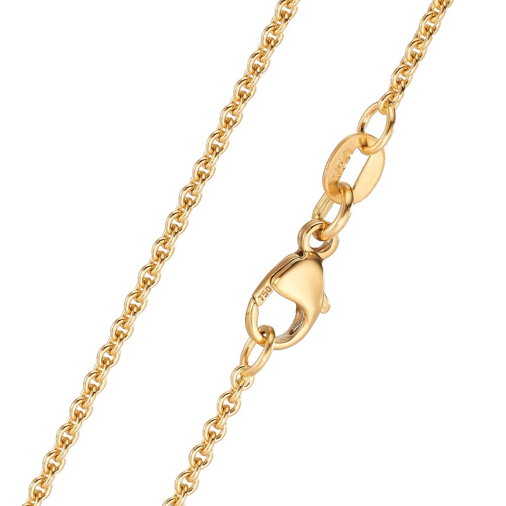 Halsband 750/18 K gult guld 45 cm