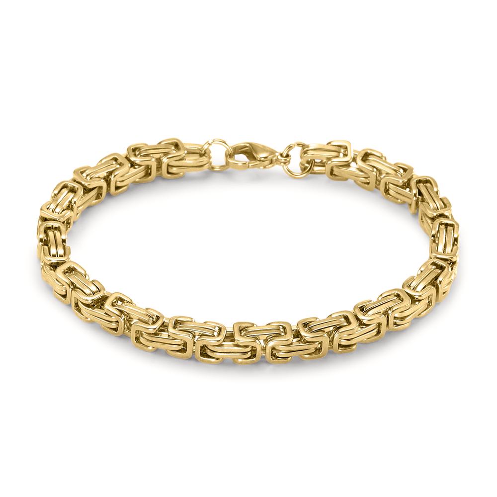 Armband rostfritt stål gul IP-belagd 22 cm