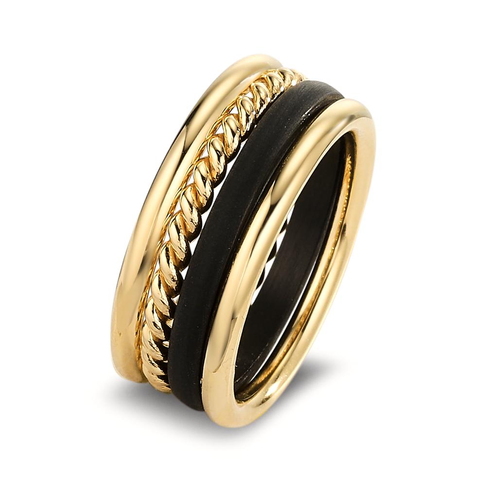 Finger ring 750/18 K gult guld, Kol