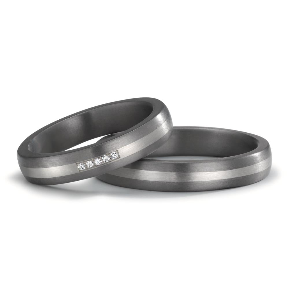 Partnerring 999 Tantal, 950 platina