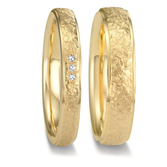 Partnerring 750/18 K gult guld