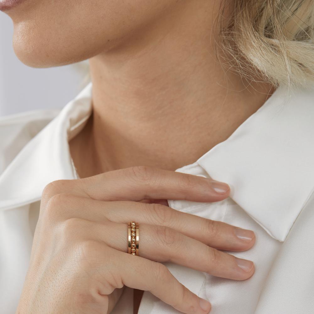 Ring set 750/18 K gult guld