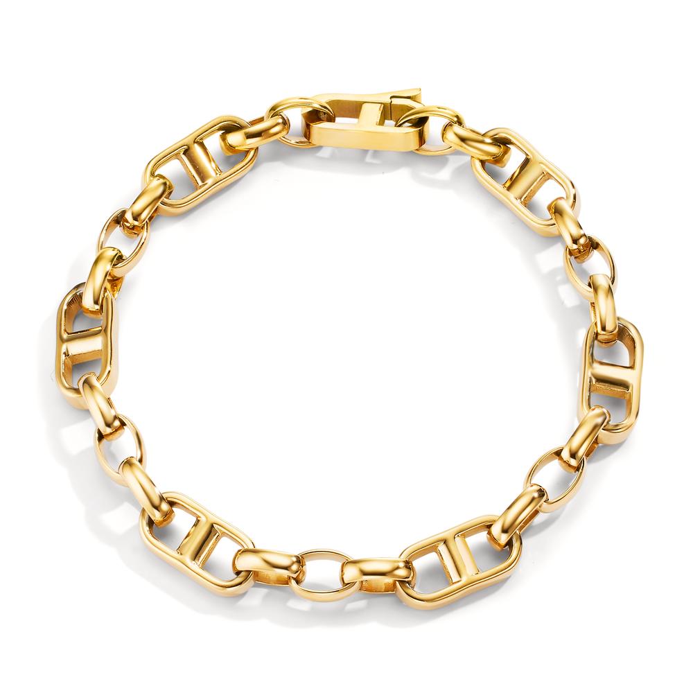 Armband rostfritt stål gul IP-belagd 19.5 cm