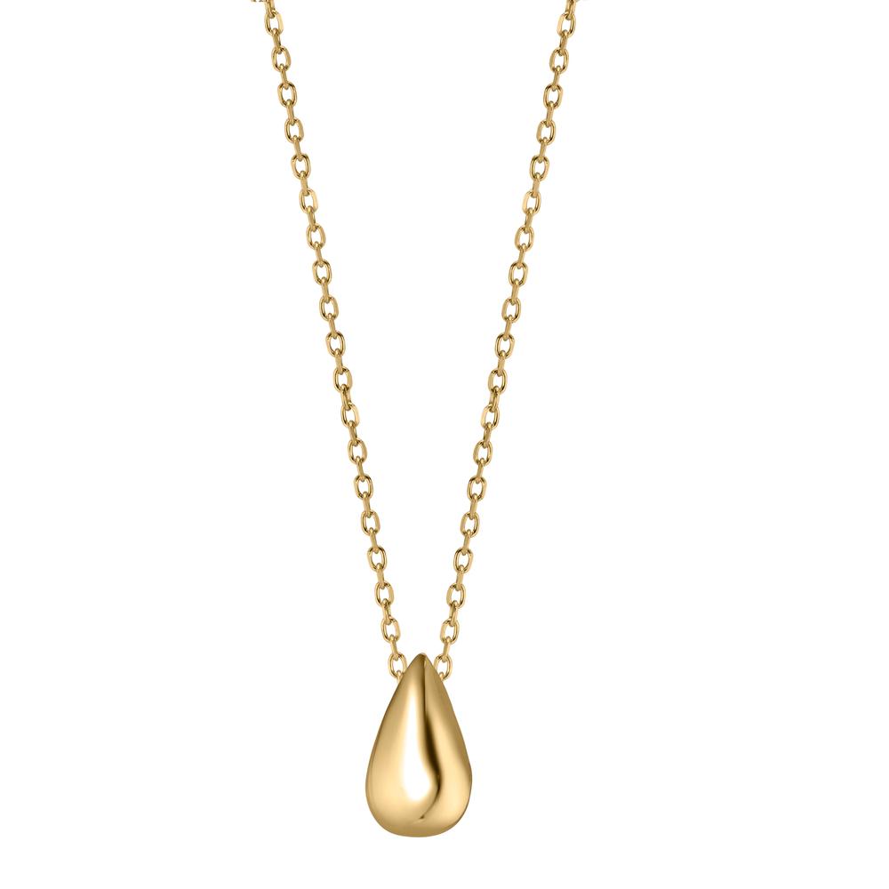 Collier Silver gul guldpläterad 42-45 cm