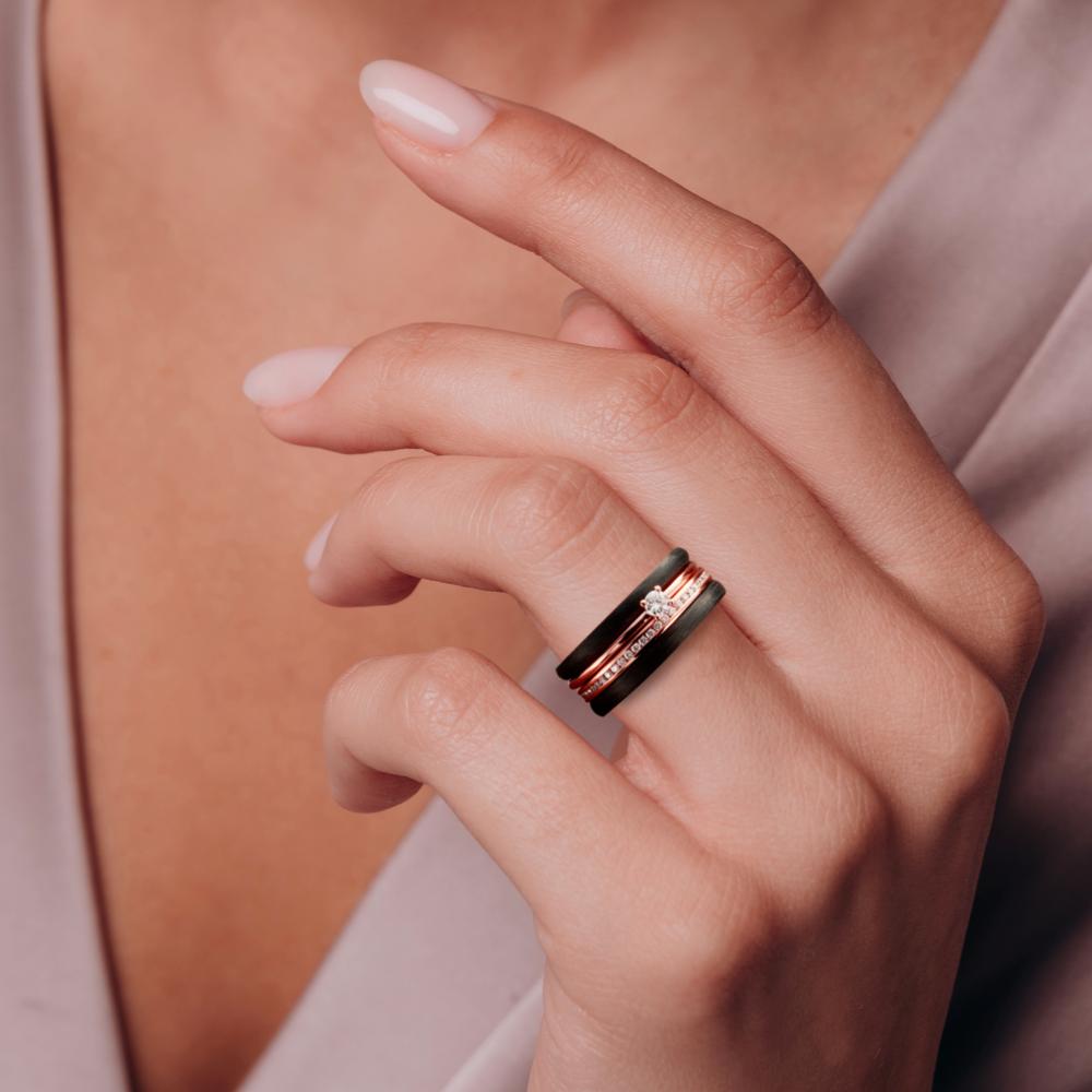 Ring set diamant