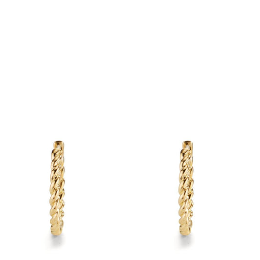 Hopfällbara örhängen 750/18 K gult guld