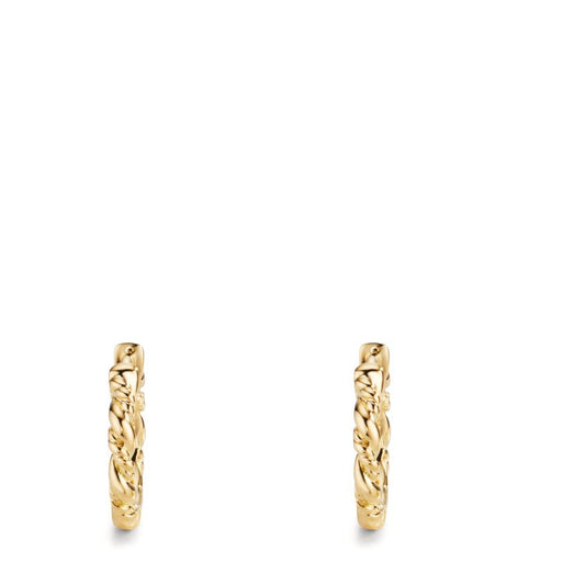 Hopfällbara örhängen 750/18 K gult guld