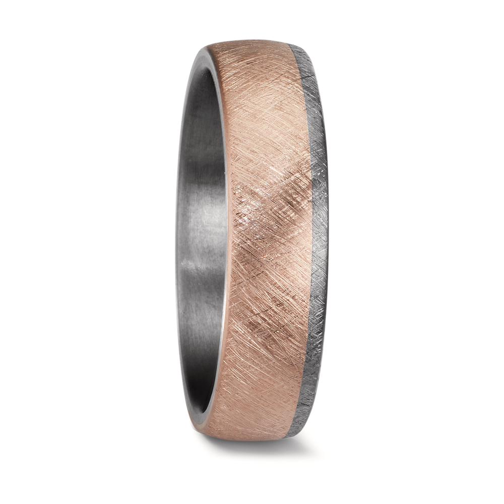 Partnerring 999 Tantal, 585/14 K roséguld