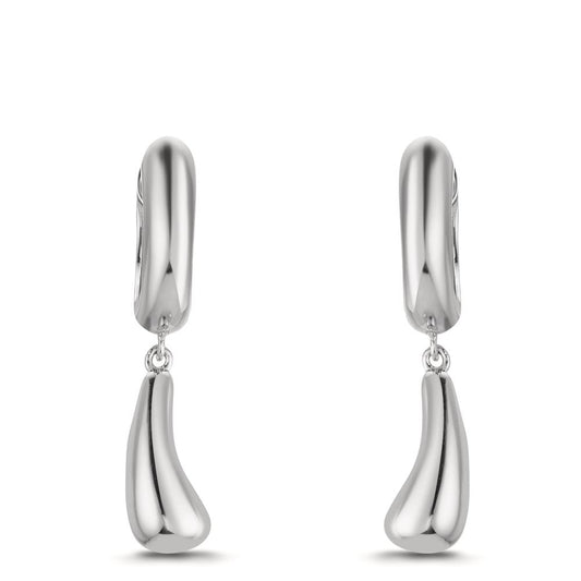 Hopfällbara örhängen Silver rodiumpläterad