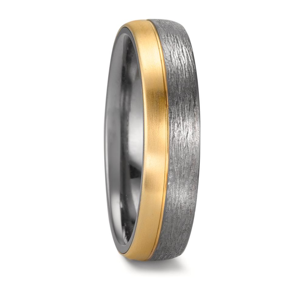 Partnerring 999 Tantal, 585/14 K gult guld