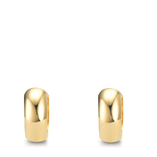 Hopfällbara örhängen Silver gul guldpläterad