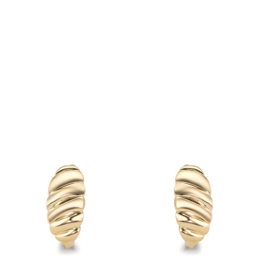 Hopfällbara örhängen 375/9 K gult guld