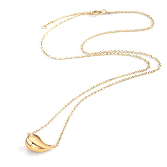 Collier 375/9 K gult guld 42-45 cm