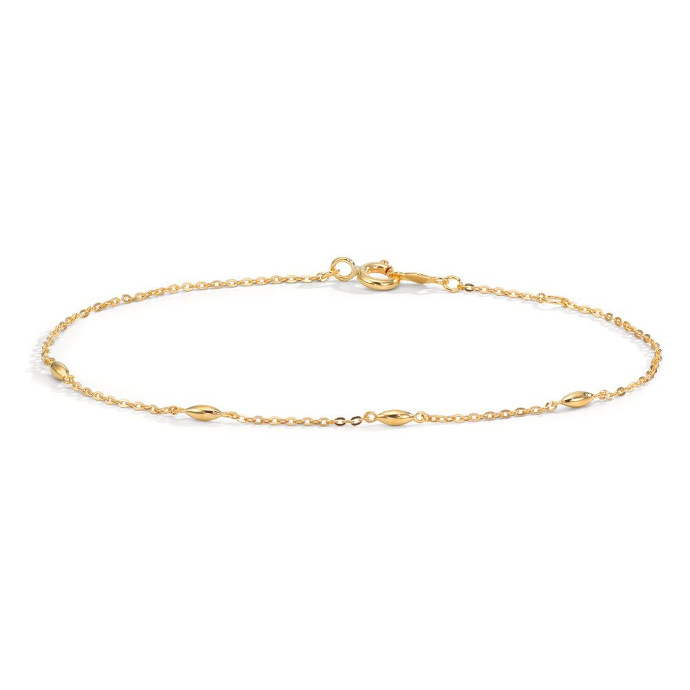 Armband 375/9 K gult guld 16-18 cm