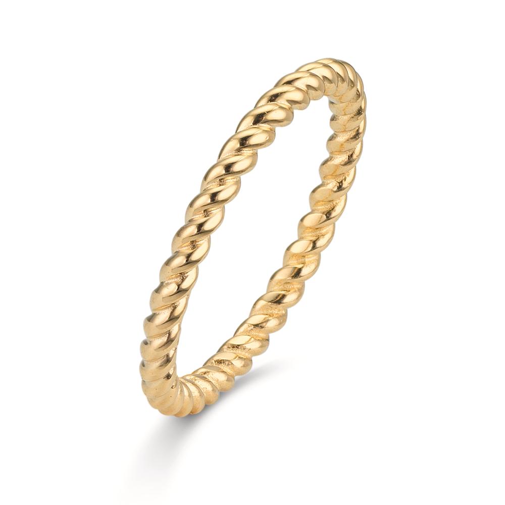 Finger ring 375/9 K gult guld