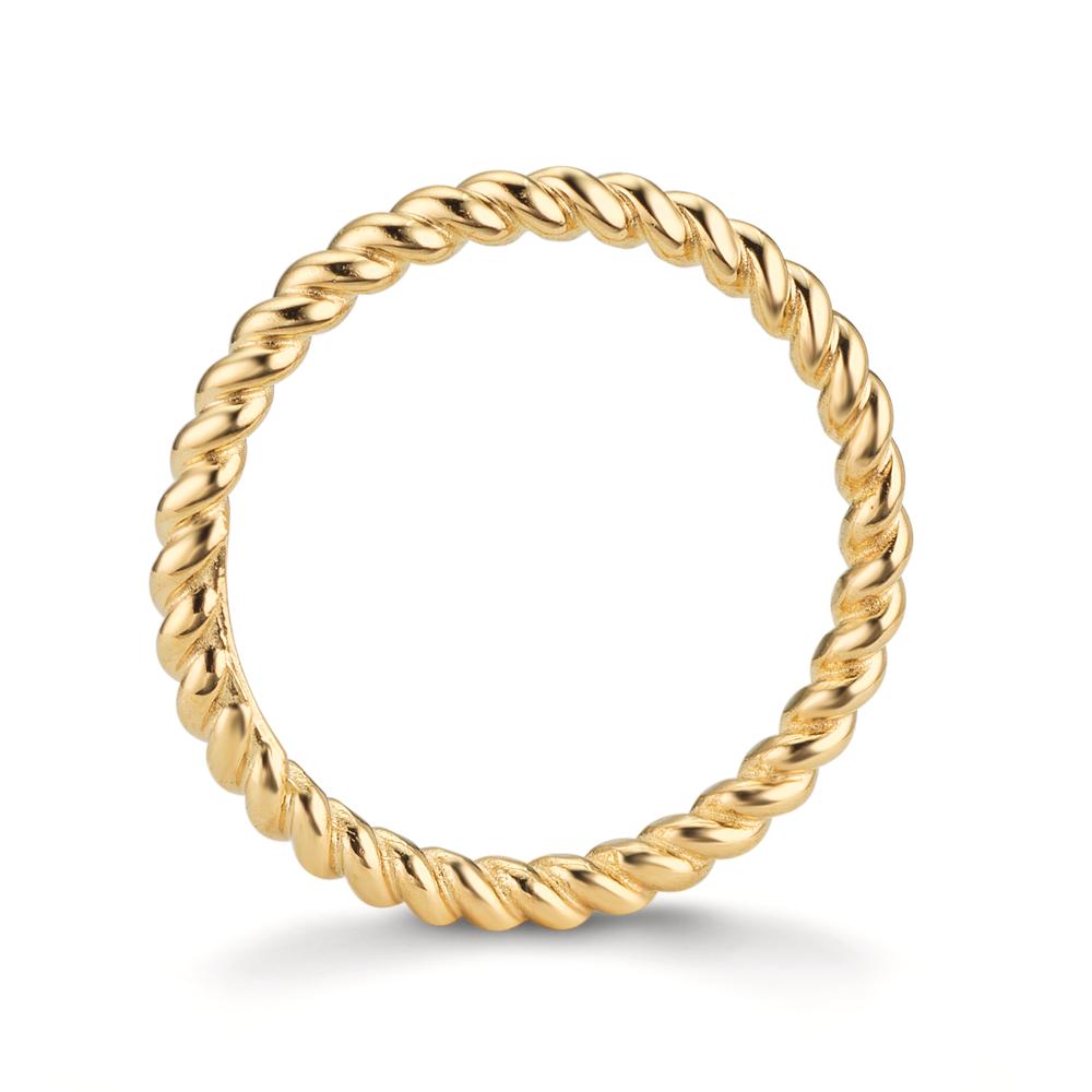 Finger ring 375/9 K gult guld