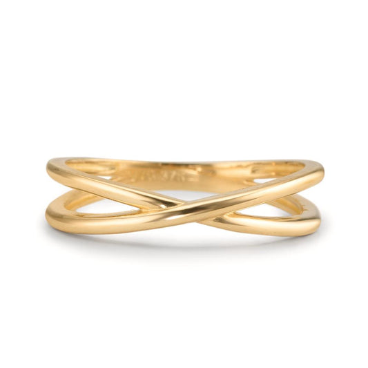 Finger ring 375/9 K gult guld
