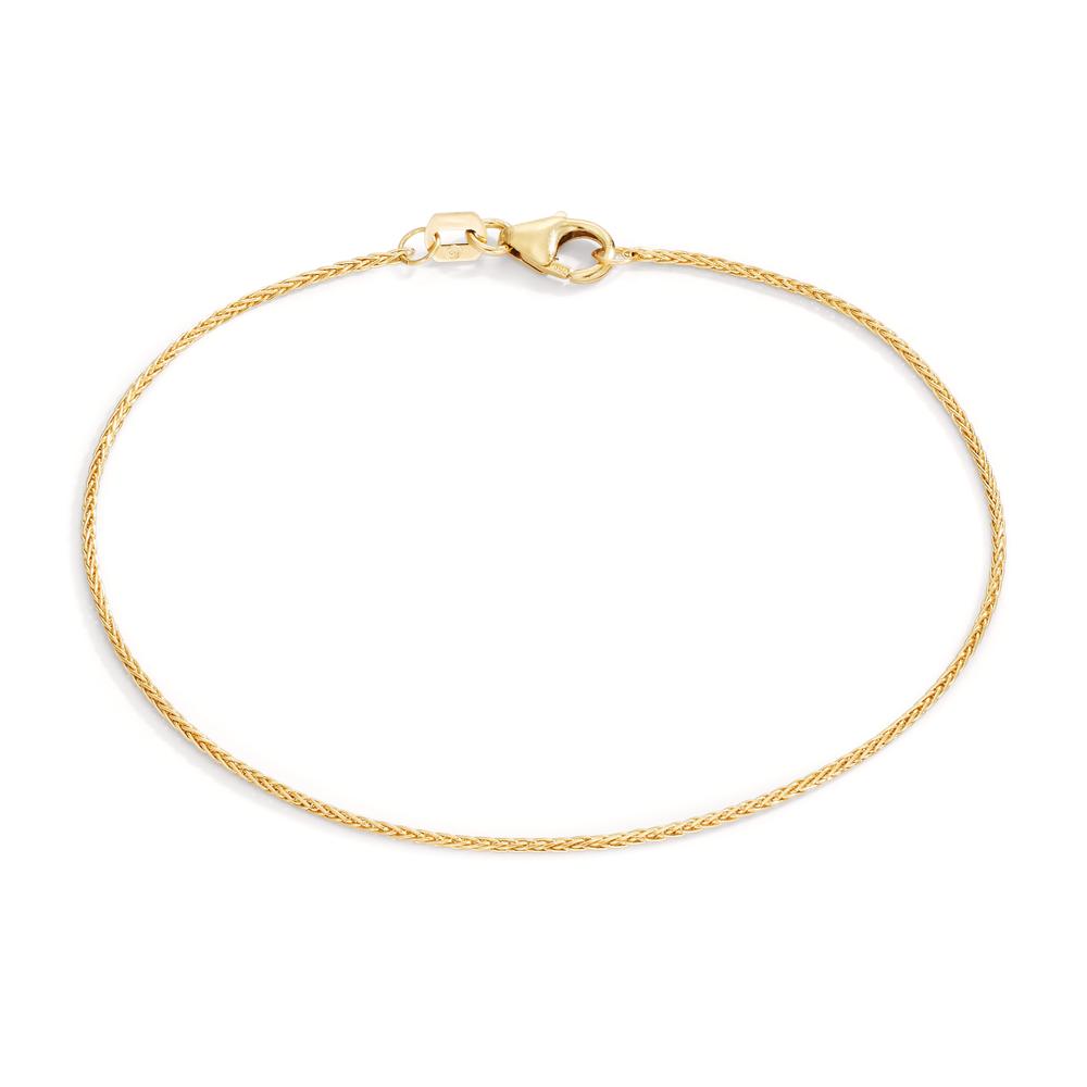 Armband 750/18 K gult guld 18 cm