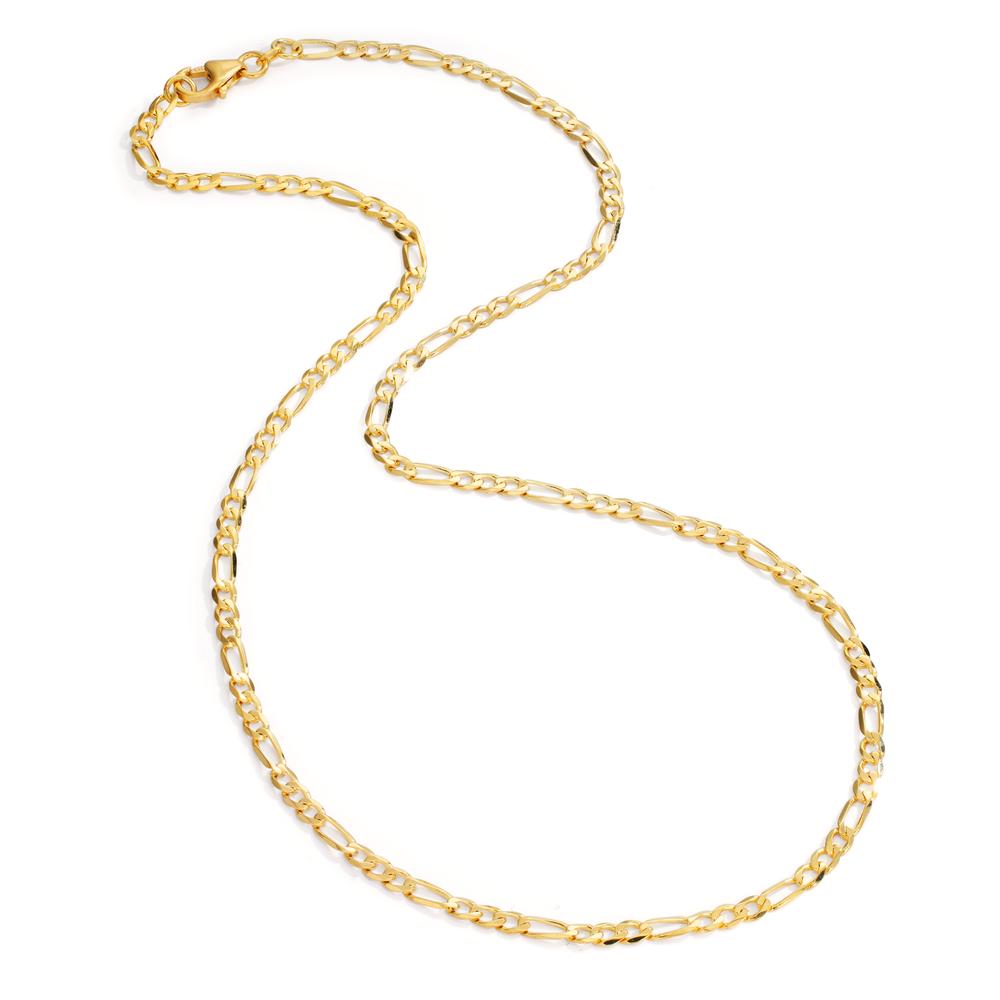 Collier 585/14 K gult guld 45 cm