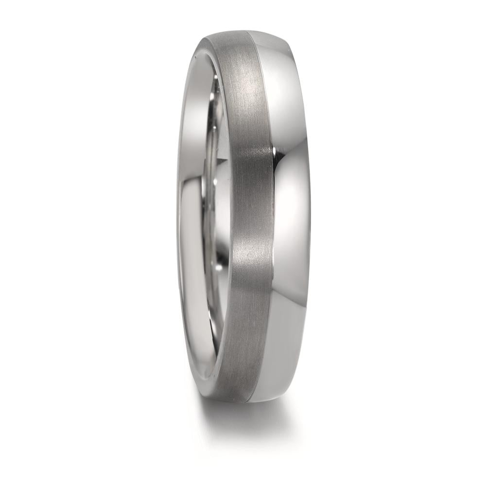 Partnerring rostfritt stål, titan