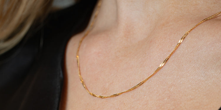 Damen - Colliers & Halsketten - Halskette Gold