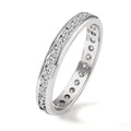 Minnesring 750/18 K vitguld diamant 1 ct, w-si