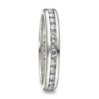 Minnesring 750/18 K vitguld diamant 1 ct, w-si