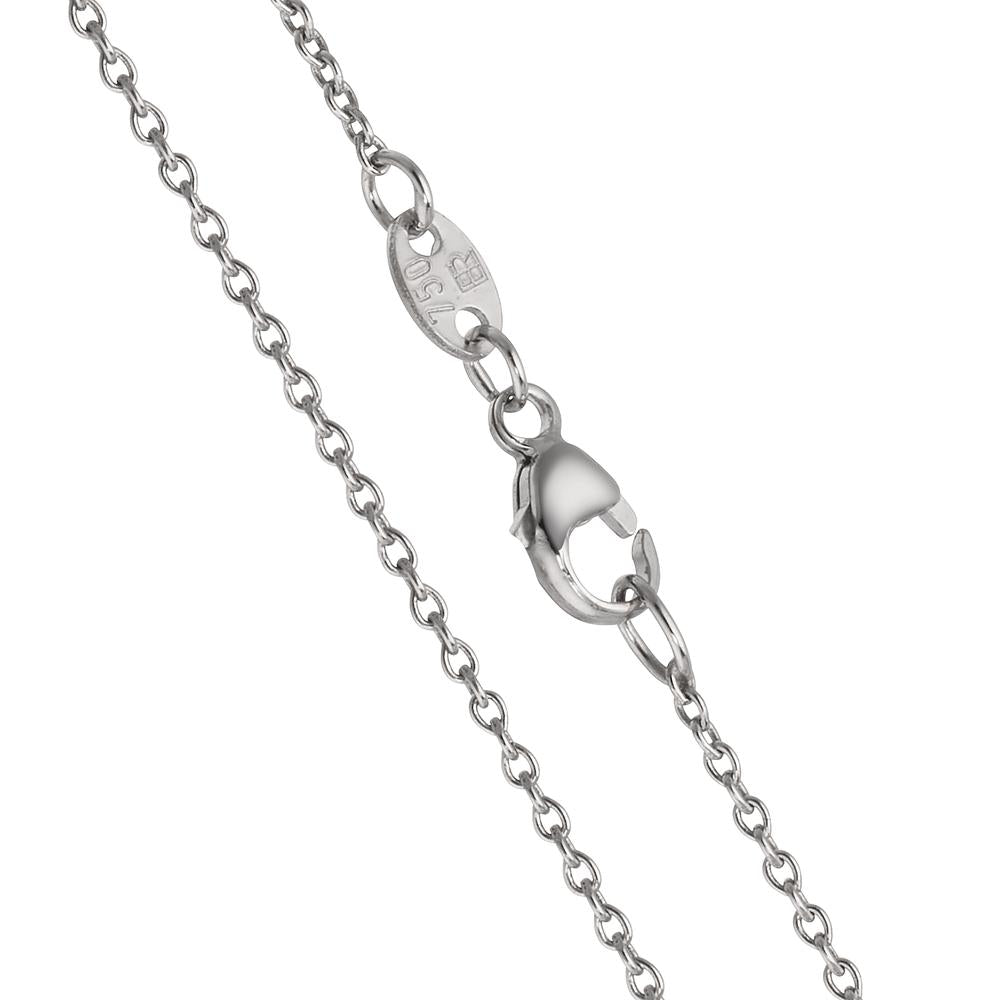 Halsband 750/18 K vitguld
