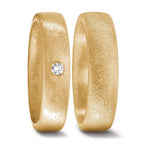 Partnerring 750/18 K gult guld